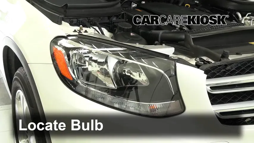 2018 Mercedes-Benz GLC300 4Matic 2.0L 4 Cyl. Turbo Lights Daytime Running Light (replace bulb)